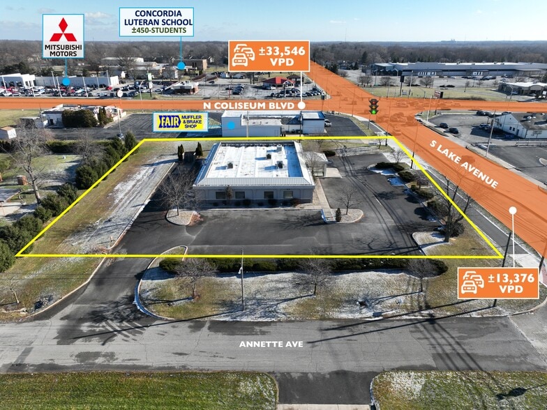 3909 Lake Ave, Fort Wayne, IN for lease - Building Photo - Image 3 of 11