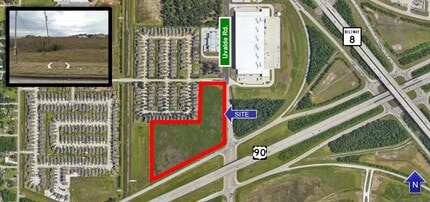 13745 Crosby Fwy, Houston, TX - AÉRIEN Vue de la carte