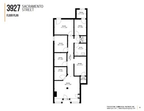 3927-3929 Sacramento St, San Francisco, CA for lease Floor Plan- Image 1 of 6