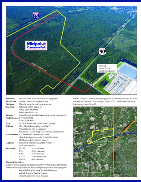 EM Spence Rd East & US 90, Macclenny, FL for sale - Building Photo - Image 2 of 14