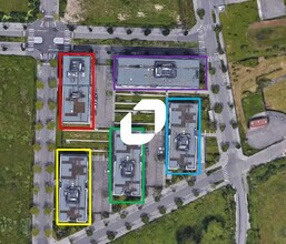 Lyon - Aerial  map view