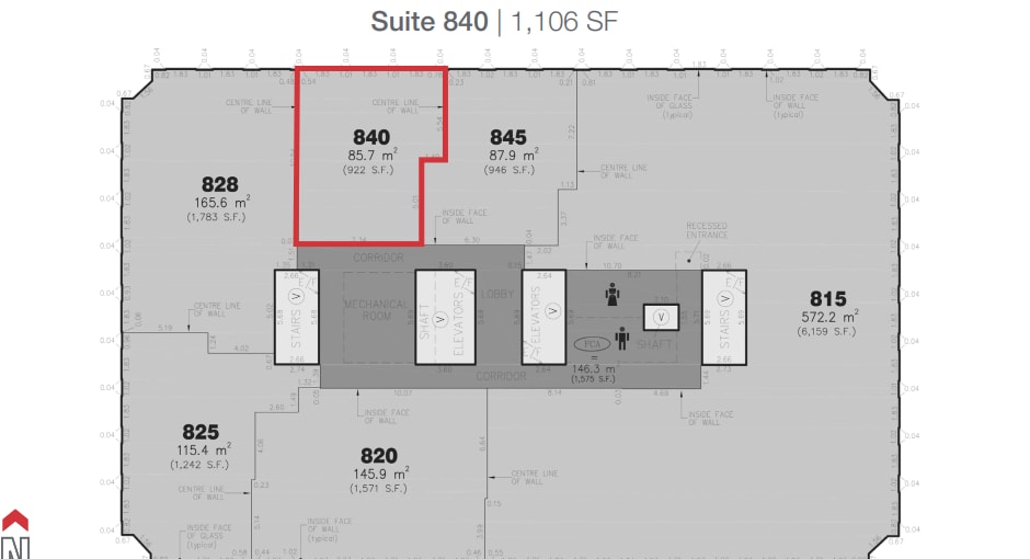 1200 W 73rd Ave, Vancouver, BC à louer Plan d’étage- Image 1 de 1