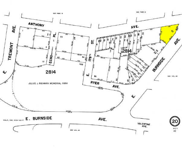 2000 Anthony Ave, Bronx, NY à louer - Plan cadastral - Image 2 de 6