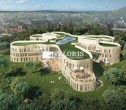 Limonest, RHO - Aérien  Vue de la carte