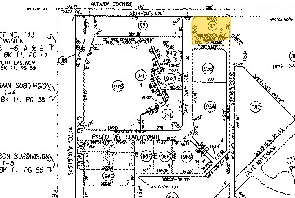 4226 Avenida Cochise, Sierra Vista, AZ à vendre - Plan cadastral - Image 3 de 6