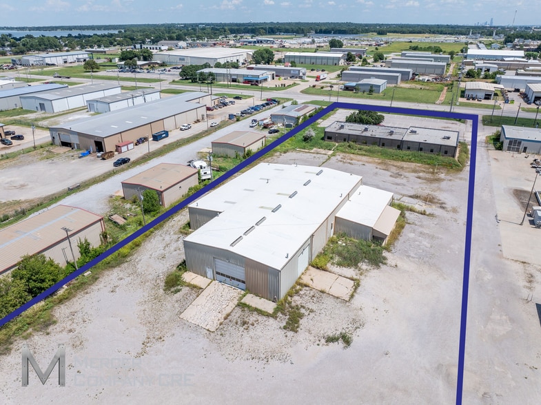 621 N Morgan Rd, Oklahoma City, OK for lease - Aerial - Image 2 of 6