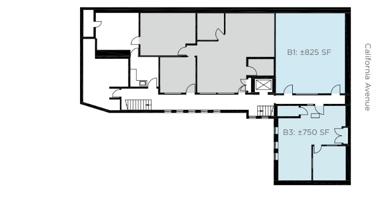 460 S California Ave, Palo Alto, CA à louer Plan d’étage- Image 1 de 1