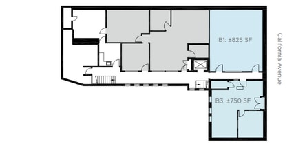 460 S California Ave, Palo Alto, CA à louer Plan d’étage- Image 1 de 1