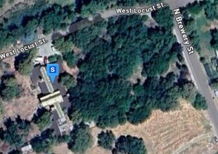 325 & 327 Brewery st, Lone Pine, CA - AERIAL  map view