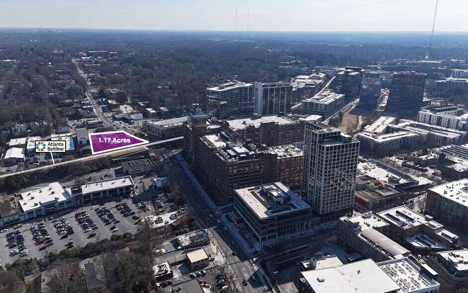 712 Ponce de Leon Ave NE, Atlanta, GA à louer - Photo du bâtiment - Image 2 de 4