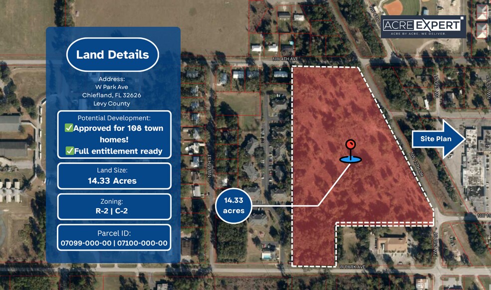 W Park Ave, Chiefland, FL à vendre - Photo principale - Image 1 de 4