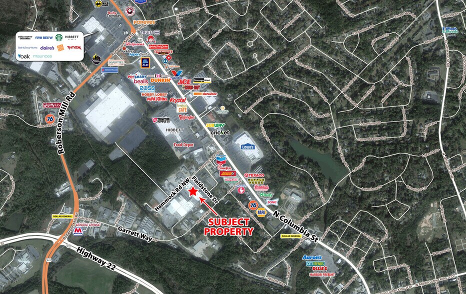 111 Fieldstone Dr, Milledgeville, GA à louer - Aérien - Image 3 de 22