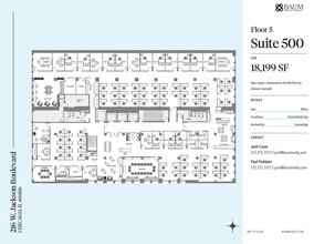 216 W Jackson Blvd, Chicago, IL for lease Floor Plan- Image 1 of 1