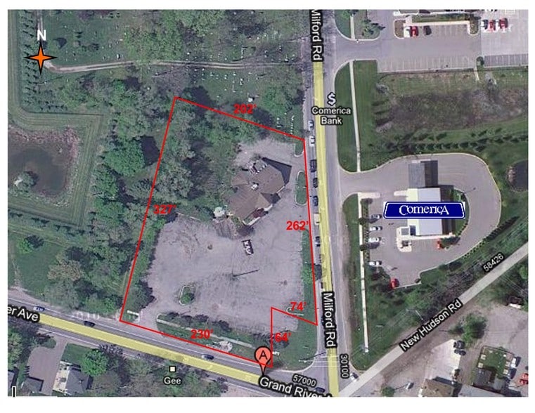 57036 Grand River Ave, New Hudson, MI for lease - Primary Photo - Image 1 of 5