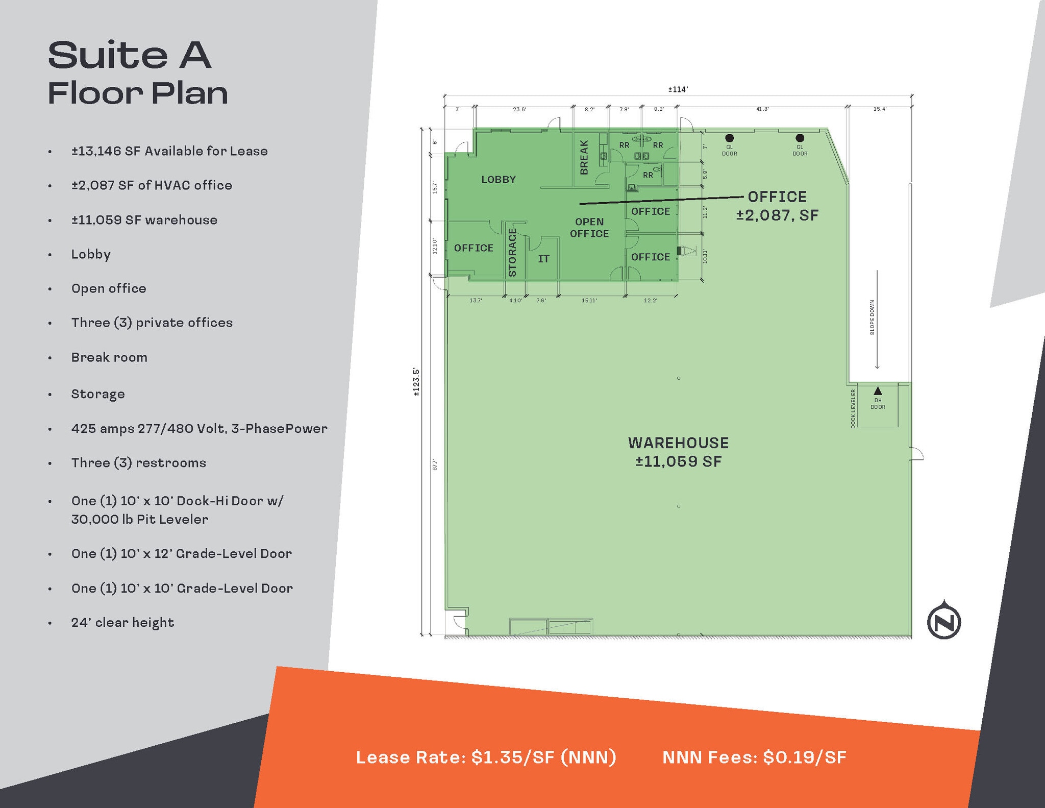 4280 Wagon Trail Ave, Las Vegas, NV à louer Plan d’étage- Image 1 de 1