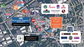 More details for 425 W Pike St, Lawrenceville, GA - Retail for Sale