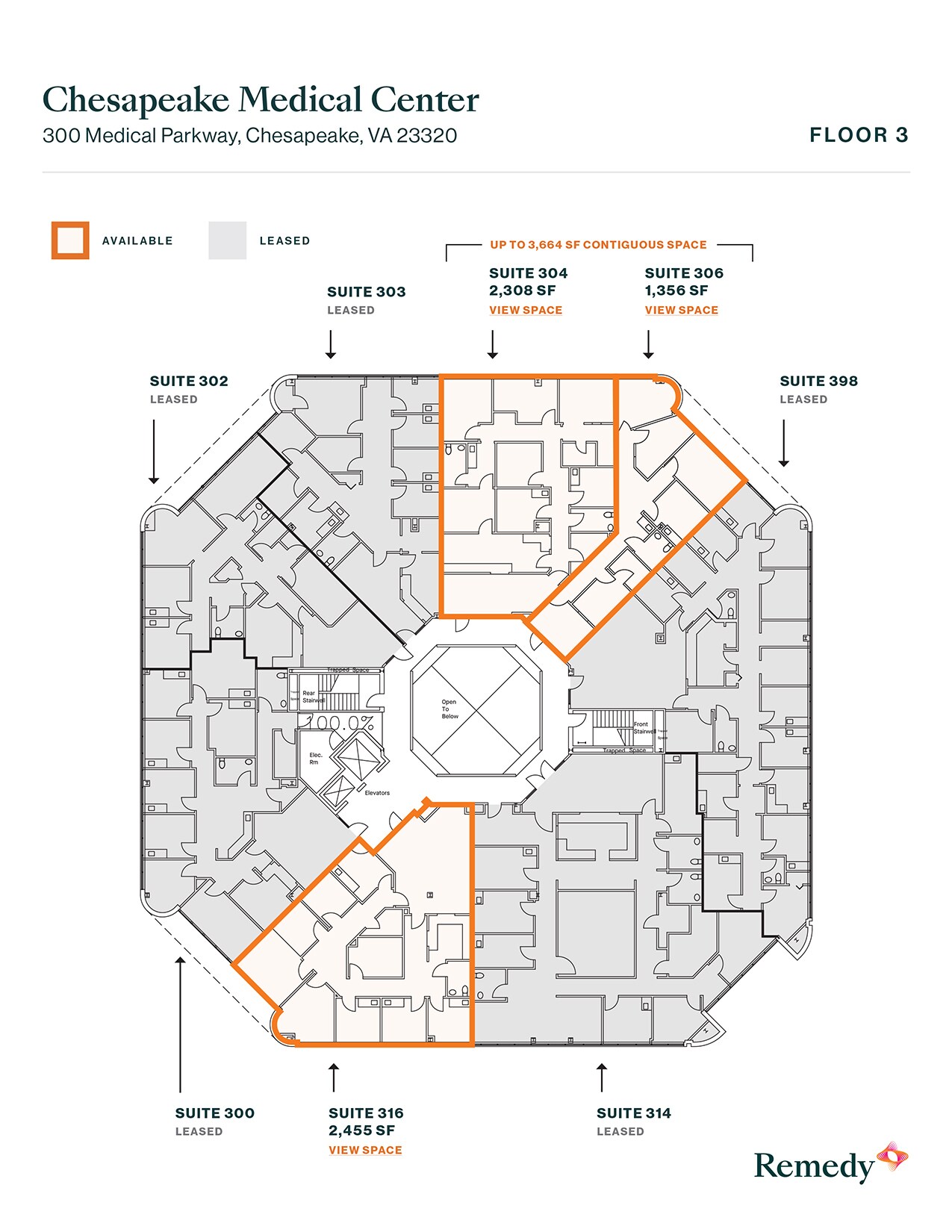 300 Medical Pky, Chesapeake, VA for lease Floor Plan- Image 1 of 1