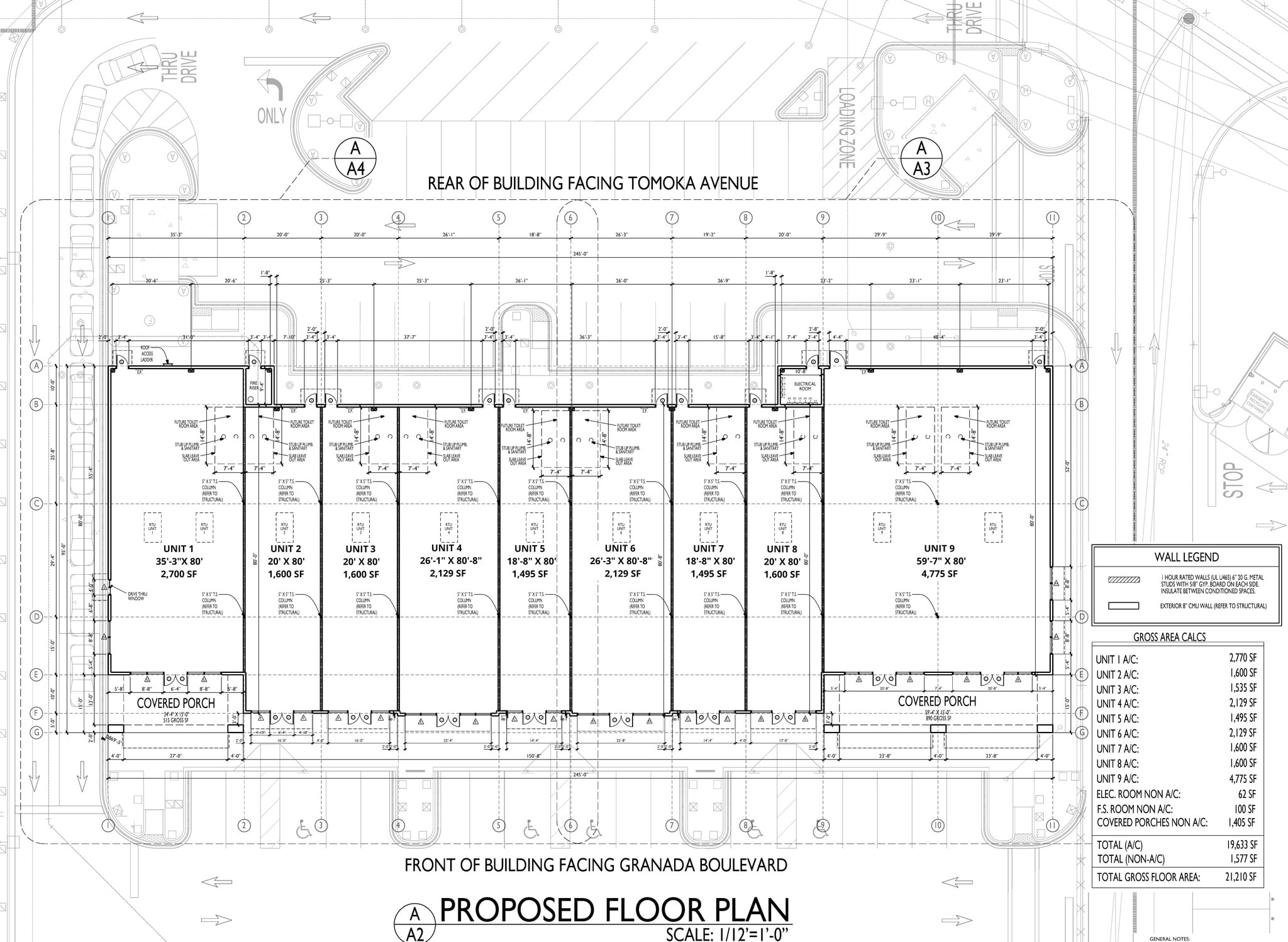 550 W Granada Blvd, Ormond Beach, FL for lease Floor Plan- Image 1 of 1