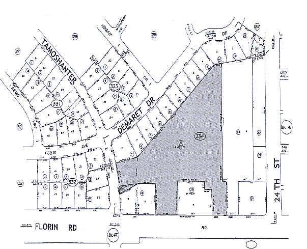 2245-2251 Florin Rd, Sacramento, CA à vendre - Plan cadastral - Image 2 de 3