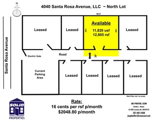 Plus de détails pour 4028 Santa Rosa Ave, Santa Rosa, CA - Terrain à louer