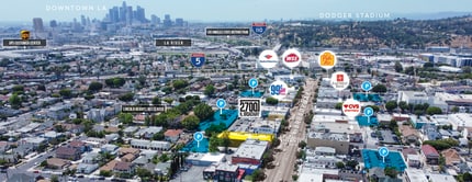 2700 N Broadway, Los Angeles, CA - Aerial  map view - Image1
