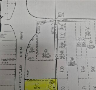 Plus de détails pour 0 D6 / 21 Vac VIC Ave, Lancaster, CA - Terrain à vendre