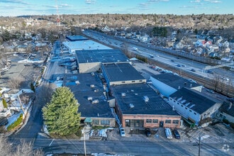 84-94 Rowe St, Newton, MA - Aérien Vue de la carte