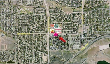 7444 W Chatfield Ave, Littleton, CO - aerial  map view