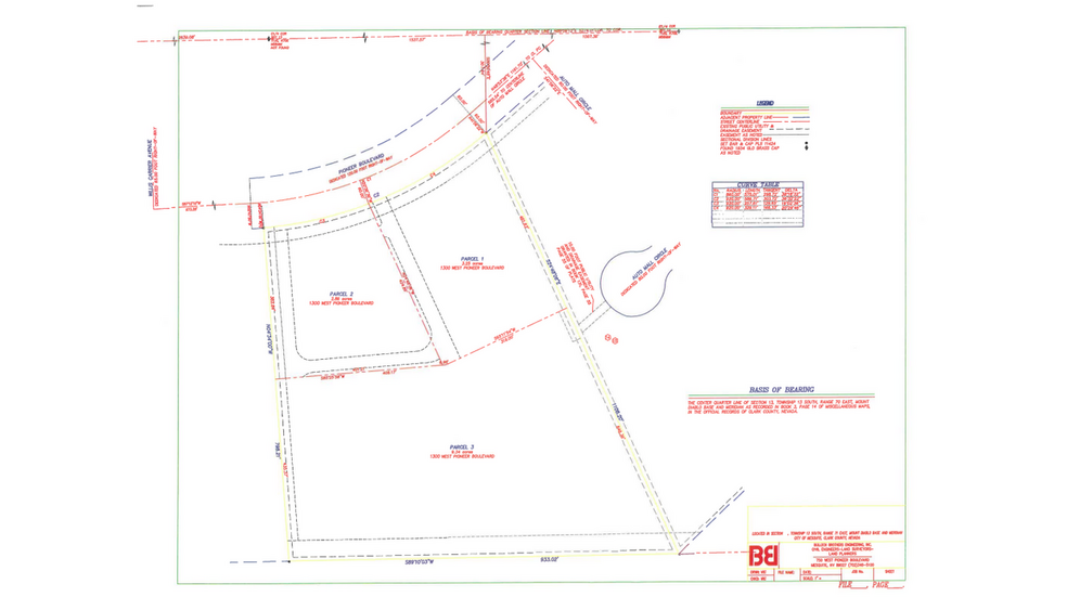 1320 W Pioneer Blvd, Mesquite, NV à vendre - Plan cadastral - Image 2 de 2