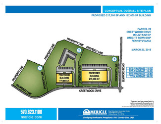 Plus de détails pour Crestwood Dr, Mountain Top, PA - Industriel à louer