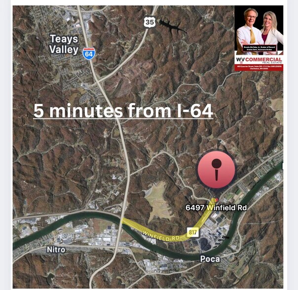 6497 Winfield Rd, Winfield, WV à louer - Photo du bâtiment - Image 1 de 3