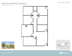 9800 Richmond Ave, Houston, TX for lease Floor Plan- Image 1 of 1