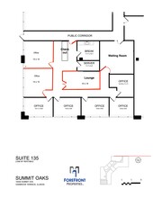 1 S 450 Summit Ave, Oakbrook Terrace, IL à louer Plan de site- Image 1 de 1