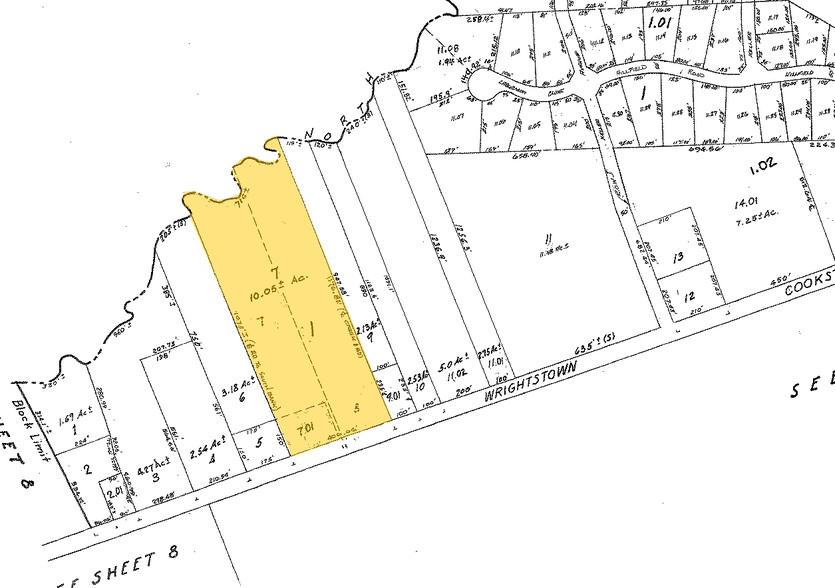 25 Wrightstown Cookstown Rd, Wrightstown, NJ à vendre - Plan cadastral - Image 1 de 1