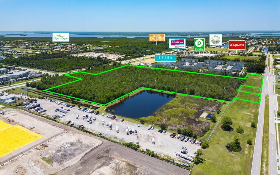 522 522-594 Atlantica Pine Circle Cir, Cape Coral, FL for sale - Aerial - Image 3 of 8