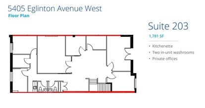 5397 Eglinton Ave W, Toronto, ON for lease Floor Plan- Image 1 of 1