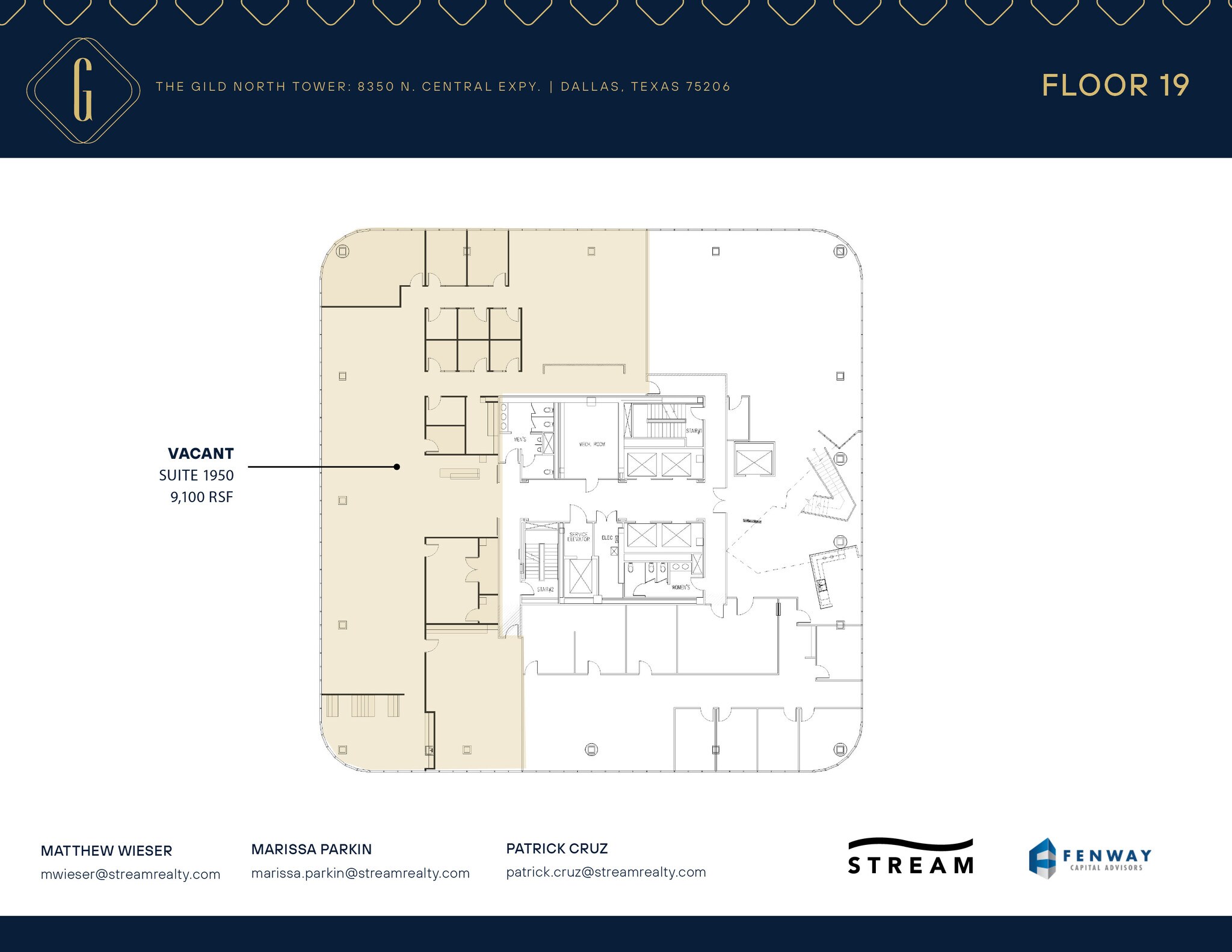 8350 N Central Expy, Dallas, TX for lease Floor Plan- Image 1 of 1