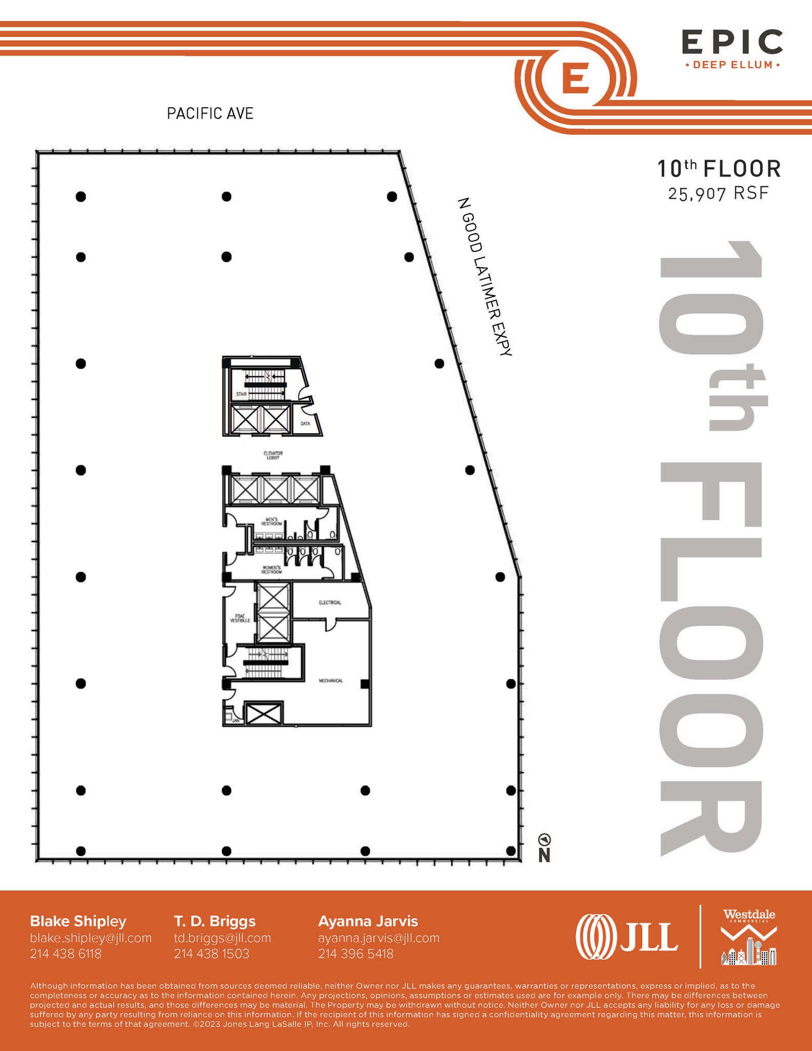 2550 Pacific Ave, Dallas, TX for lease Floor Plan- Image 1 of 1