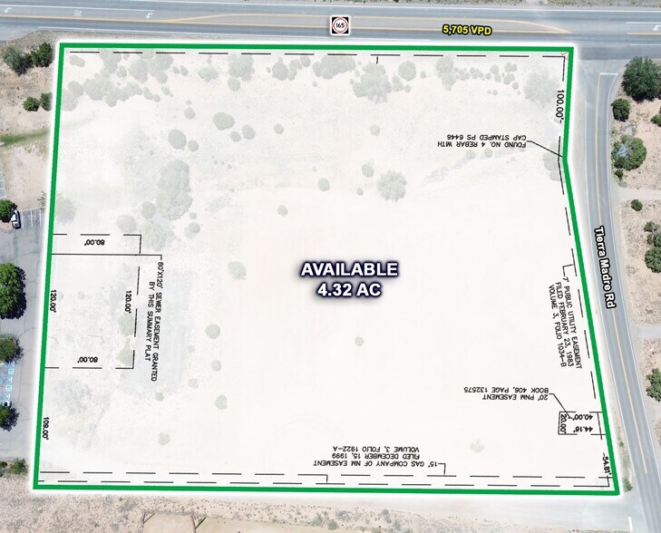 221 New Mexico 165, Placitas, NM à vendre - Plan de site - Image 2 de 5