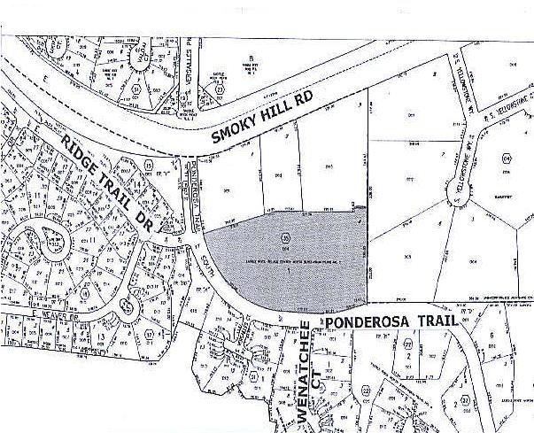 22902-22986 E Smoky Hill Rd, Aurora, CO à louer - Plan cadastral - Image 2 de 9