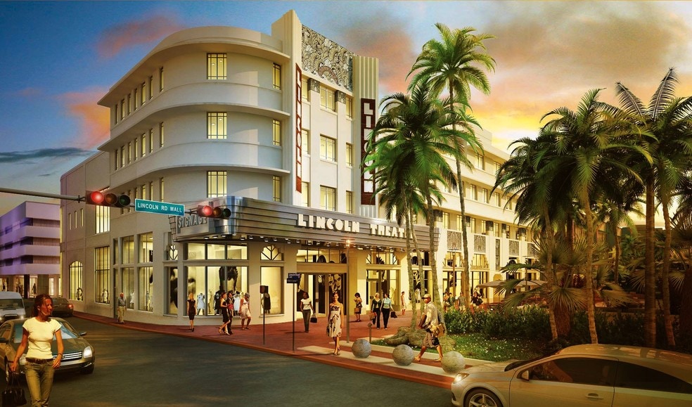 541-551 Lincoln Rd, Miami Beach, FL à louer - Photo du bâtiment - Image 1 de 7