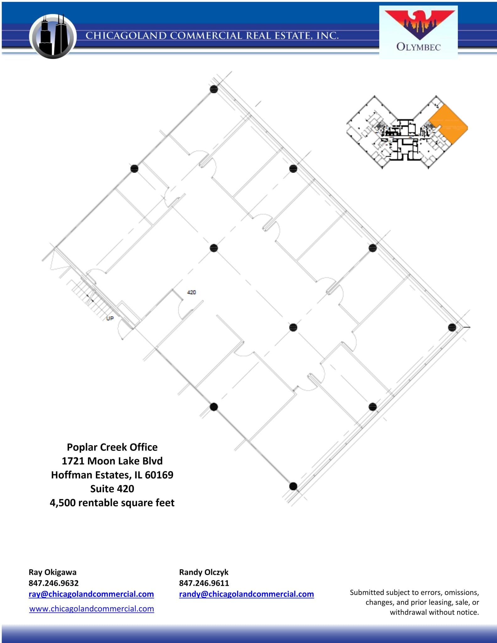 1721 Moon Lake Blvd, Hoffman Estates, IL for lease Site Plan- Image 1 of 16