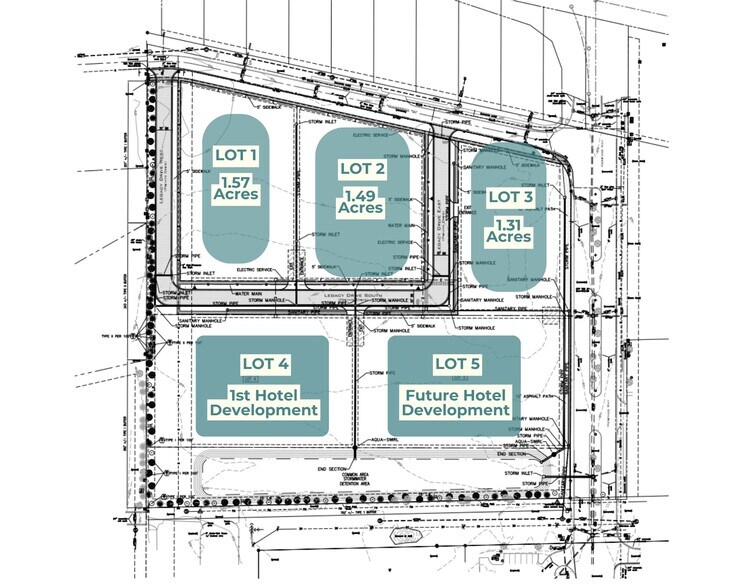 0 Heritage Way, Pendleton, IN for sale - Site Plan - Image 2 of 10