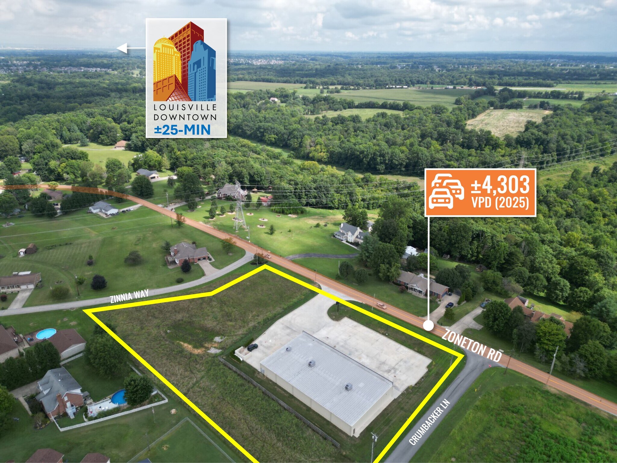 1841 Zoneton Rd, Shepherdsville, KY à vendre Photo principale- Image 1 de 1