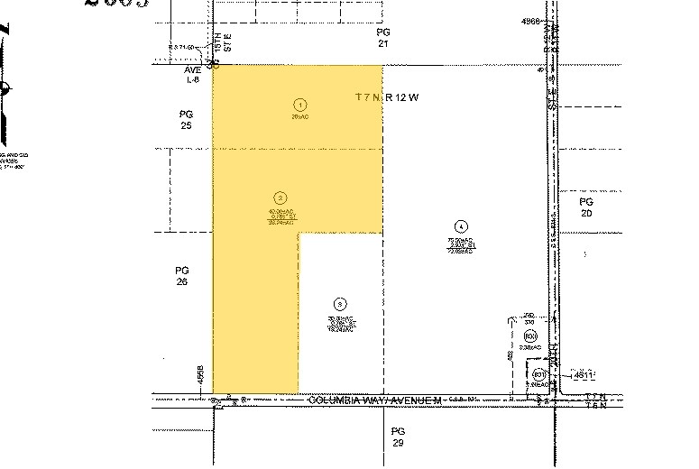 Avenue M & 15th St E, Palmdale, CA à vendre - Plan cadastral - Image 1 de 1