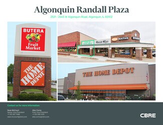 More details for 2531-2545 Algonquin Rd, Algonquin, IL - Retail for Lease