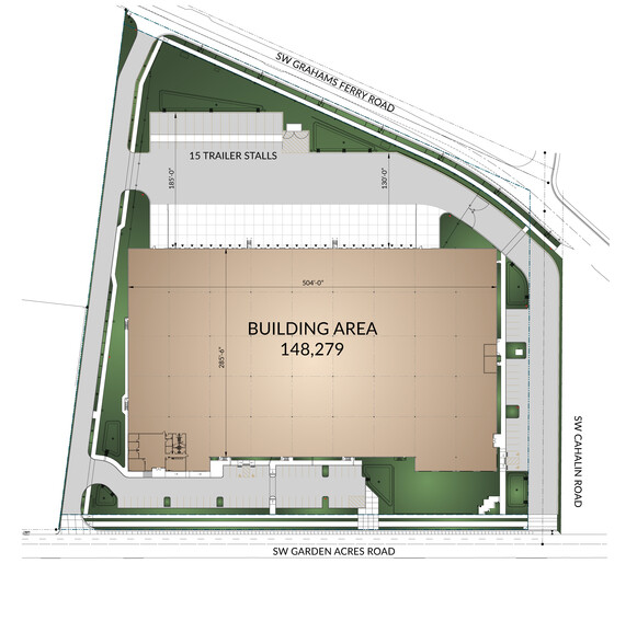 25190 SW Grahams Ferry Rd, Sherwood, OR for lease - Floor Plan - Image 2 of 4