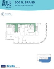 500-550 N Brand Blvd, Glendale, CA for lease Floor Plan- Image 1 of 1
