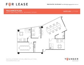 5900 S Lake Forest Dr, McKinney, TX à louer Plan d’étage- Image 2 de 2