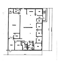 2832 E Foothill Blvd, Pasadena, CA à louer Plan d’étage- Image 1 de 1